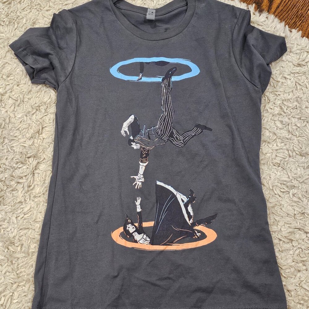 The Infinite Loop (Bioshock Infinite / Portal) Size Large (Female) Shirt